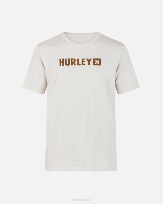 hombres Hurley hueso camiseta de manga corta de la caja todos los días ropa 8L2D13
