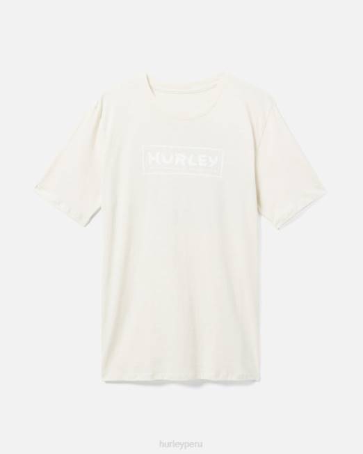 hombres Hurley hueso muerte cotidiana en el paraíso manga corta ropa 8L2D356