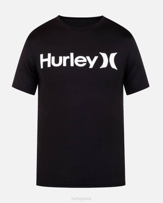 hombres Hurley negro uno y único lycra de secado rápido ropa 8L2D328