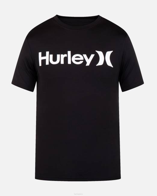 hombres Hurley negro uno y único lycra de secado rápido ropa 8L2D328