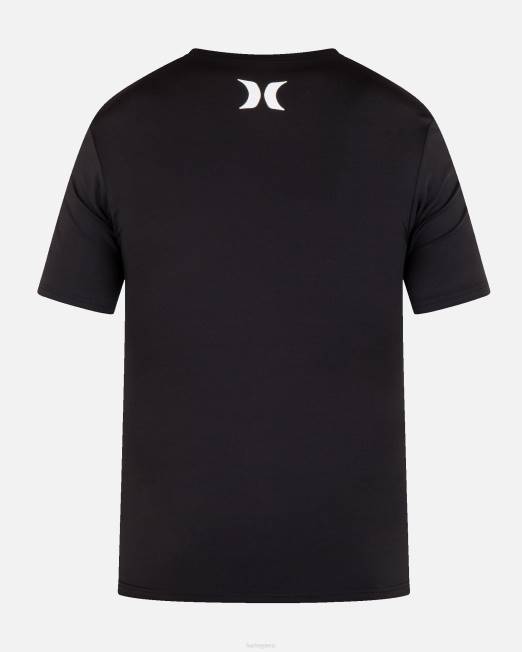 hombres Hurley negro uno y único lycra de secado rápido ropa 8L2D328