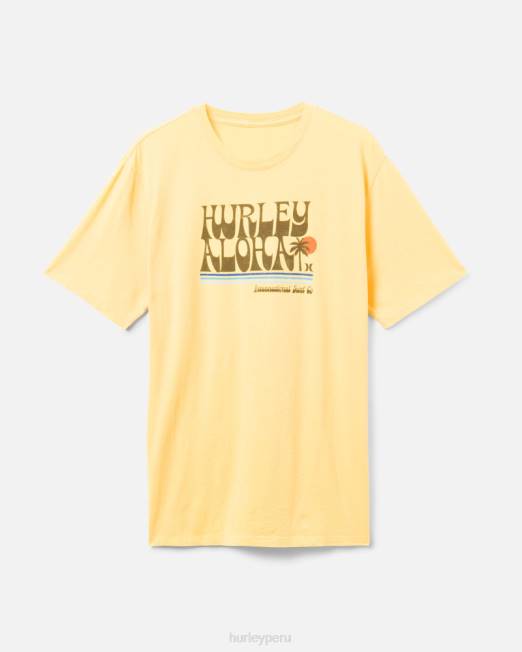 hombres Hurley salsa btr todos los días 77 manga corta ropa 8L2D363