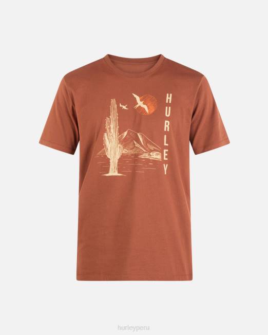 hombres Hurley óxido de sion todos los días explora la hora del almuerzo soñando con la camiseta ropa 8L2D358