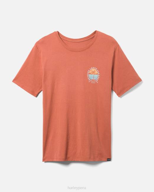 hombres Hurley óxido de sion todos los días nada dura para siempre manga corta ropa 8L2D390