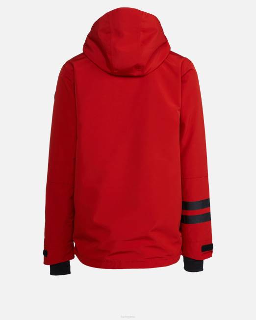 hombres Hurley rojo real chaqueta de snowboard forajida ropa 8L2D369
