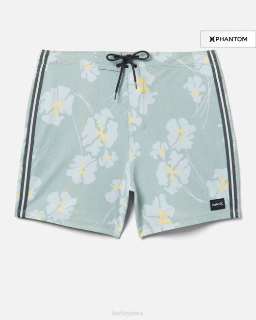 hombres Hurley abeto de la mañana boardshort de 16" sesiones phantom naturals ropa 8L2D200