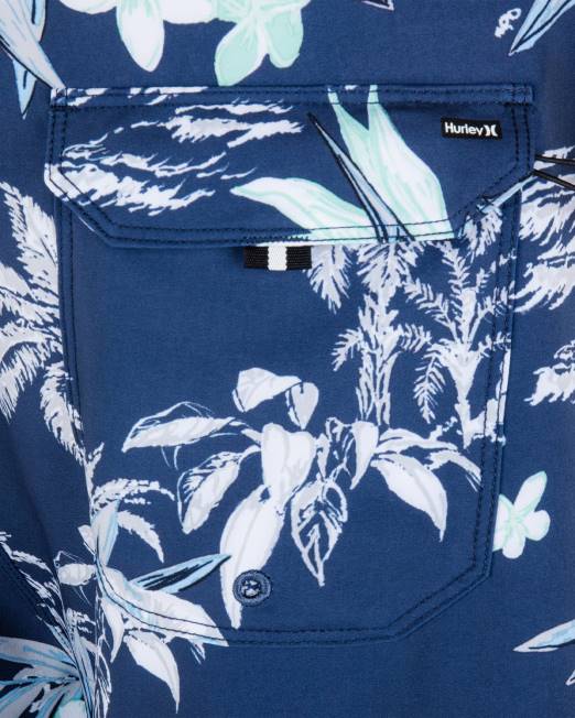 hombres Hurley abismo bañador phantom-eco Weekender de 20\" ropa 8L2D144