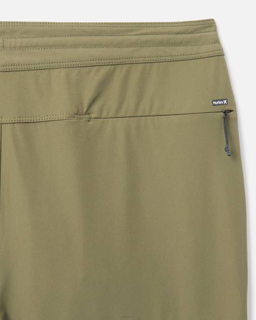 hombres Hurley aceituna bañador phantom+ block party renegade de 18\" ropa 8L2D155