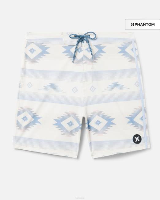 hombres Hurley apenas hueso Bañadores Phantom Naturals con portón trasero de 18\" ropa 8L2D172
