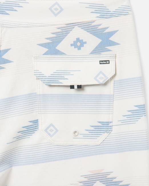 hombres Hurley apenas hueso Bañadores Phantom Naturals con portón trasero de 18\" ropa 8L2D172