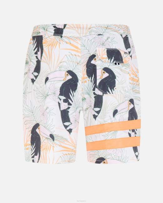 hombres Hurley apenas hueso bañador phantom-eco block party de 18\" ropa 8L2D145