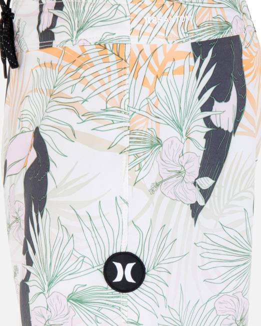 hombres Hurley apenas hueso bañador phantom-eco block party de 18\" ropa 8L2D145