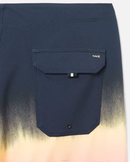 hombres Hurley azul indo bañador phantom de fin de semana de 20\" ropa 8L2D173