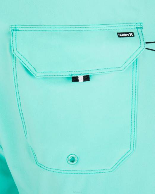 hombres Hurley fiyi phantom-eco, el único bañador sólido de 18\" ropa 8L2D99