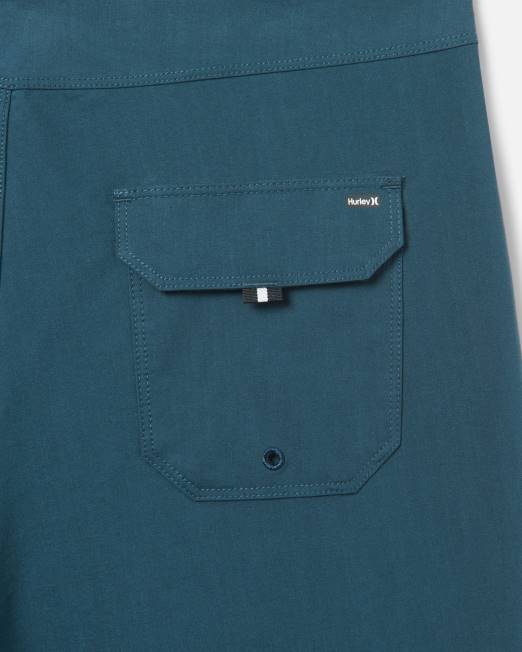 hombres Hurley marina blindada Bañadores Phantom Naturals con portón trasero de 18\" ropa 8L2D174