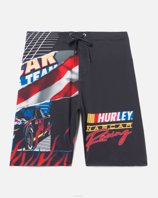 hombres Hurley negro bañador phantom-eco nascar racing de 20\" ropa 8L2D148