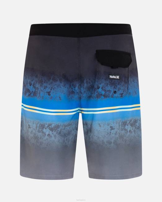 hombres Hurley negro múltiple bañador Weekender de 20\" ropa 8L2D169