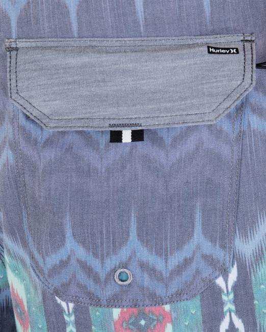 hombres Hurley obsidiana bañador phantom naturals tailgate de 18\" ropa 8L2D158