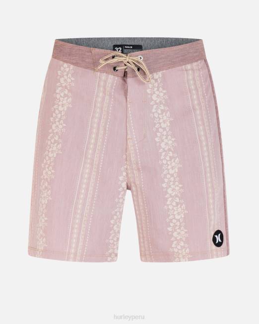 hombres Hurley rosa fantasma bañador phantom naturals tailgate de 18" ropa 8L2D161