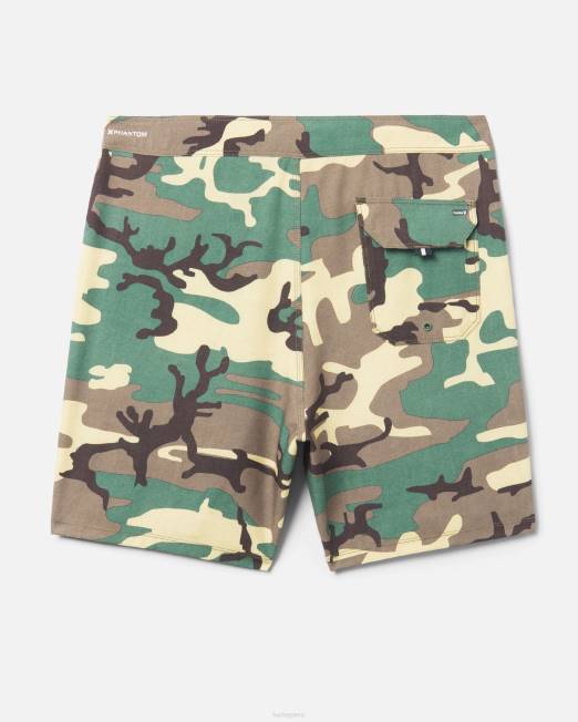 hombres Hurley selva bañador phantom tailgate de 18\" ropa 8L2D185