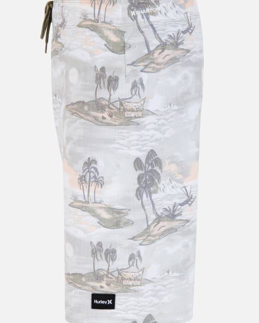 hombres Hurley sombra de montaña bañador phantom naturals Weekender de 20\" ropa 8L2D164