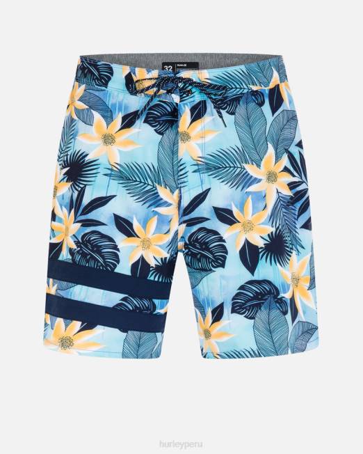 hombres Hurley vista marítima bañador phantom-eco block party de 18\" ropa 8L2D94