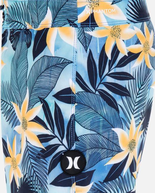 hombres Hurley vista marítima bañador phantom-eco block party de 18\" ropa 8L2D94