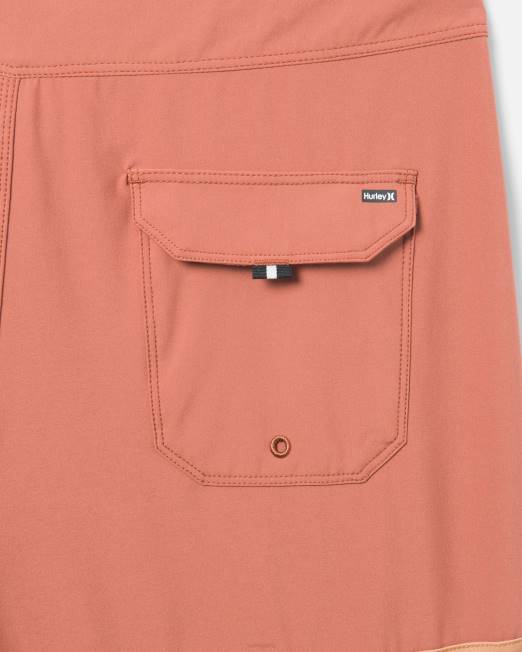 hombres Hurley óxido de sion bañador phantom block party de 18\" ropa 8L2D152