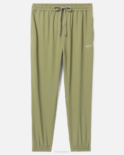 hombres Hurley aceituna jogging dri outsider trek ropa 8L2D253