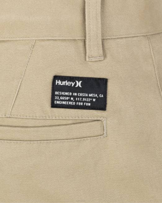 hombres Hurley caqui icono de trabajador || pantalón ropa 8L2D220