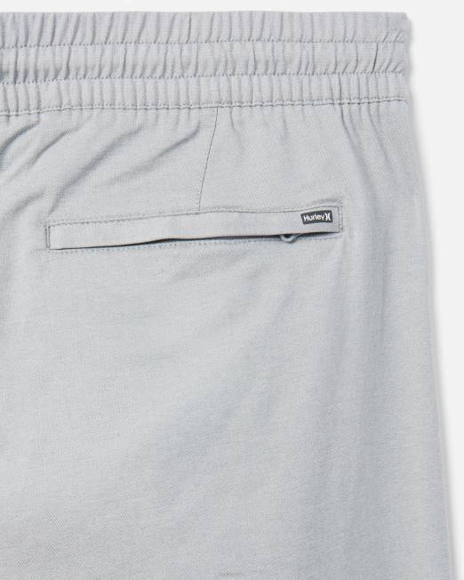 hombres Hurley gris piedra jogging de vapor dri outsider ropa 8L2D228