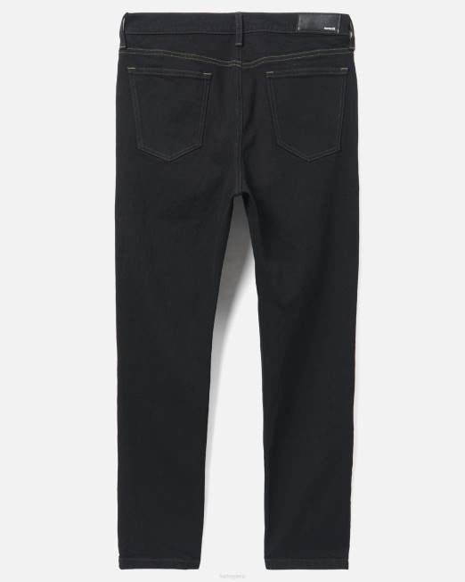 hombres Hurley negro pantalón de mezclilla trabajador ropa 8L2D240