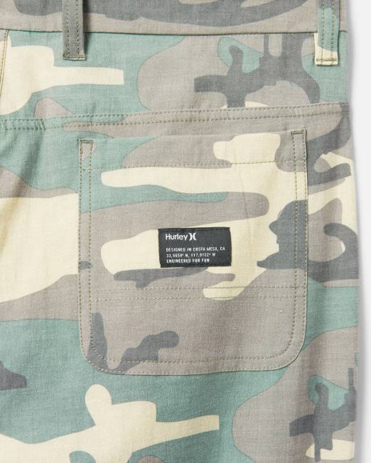 hombres Hurley selva pantalón herrero phantom naturals ropa 8L2D252