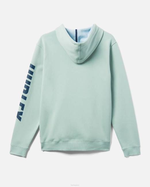 hombres Hurley abeto de la mañana sudadera con capucha acadia heat ropa 8L2D401