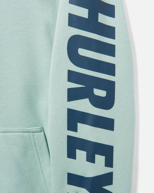 hombres Hurley abeto de la mañana sudadera con capucha acadia heat ropa 8L2D401