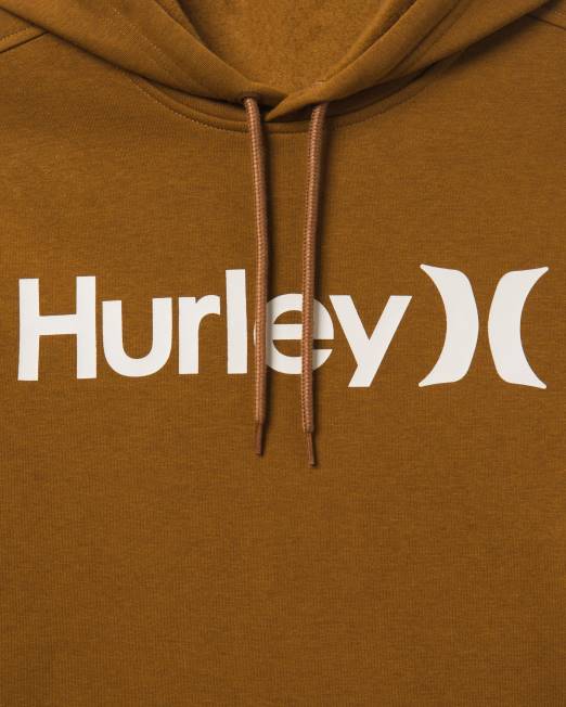 hombres Hurley bronceado un único jersey de lana ropa 8L2D361