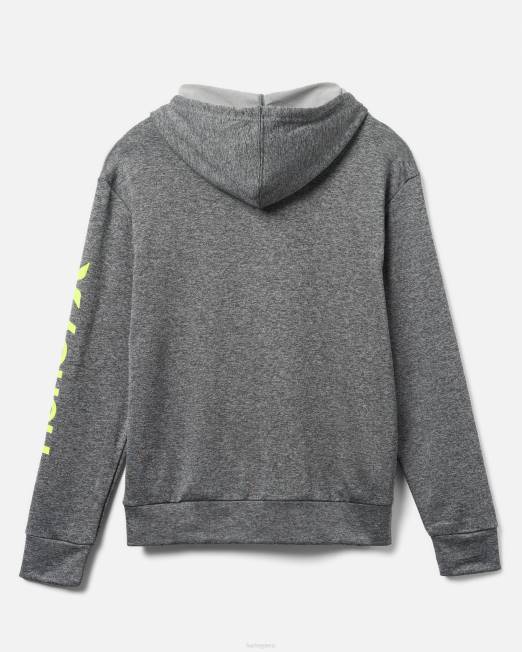 hombres Hurley gris negro existe bootcamp sudadera con capucha de felpa francesa ropa 8L2D52