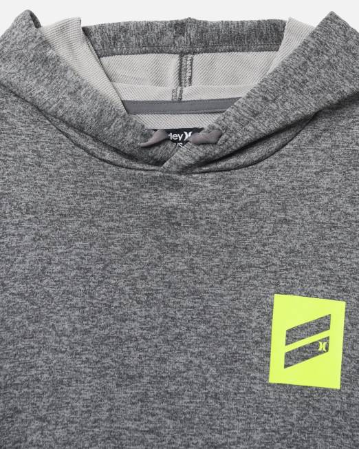 hombres Hurley gris negro existe bootcamp sudadera con capucha de felpa francesa ropa 8L2D52