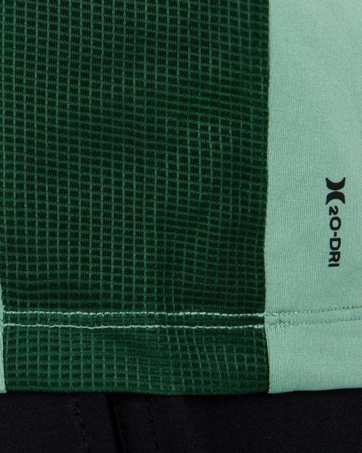 hombres Hurley cilantro top de manga larga h2o-dri easton upf ropa 8L2D28