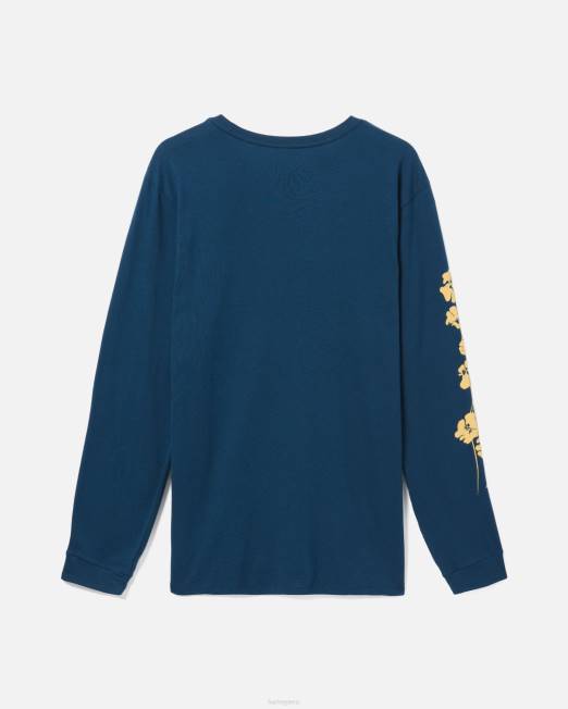 hombres Hurley fuerza nocturna manga larga mai tai lavada todos los días ropa 8L2D352