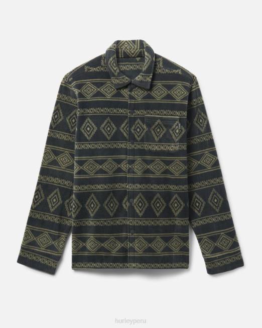 hombres Hurley marina blindada santa cruz sensación térmica manga larga ropa 8L2D337