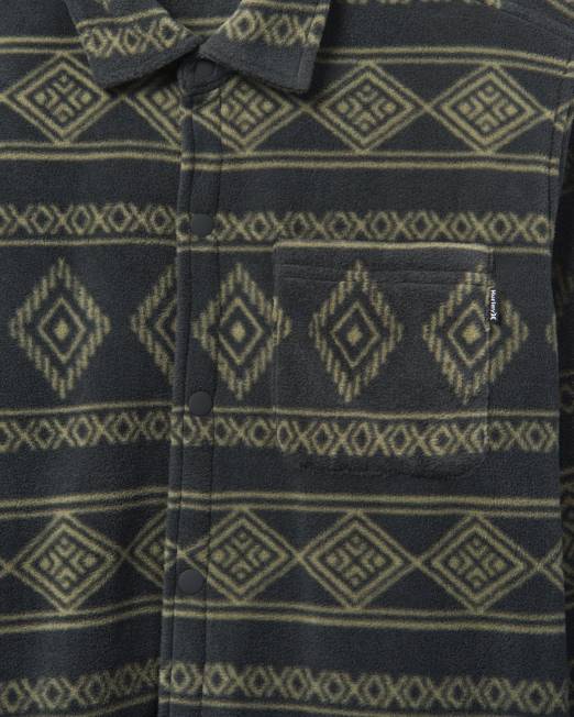 hombres Hurley marina blindada santa cruz sensación térmica manga larga ropa 8L2D337