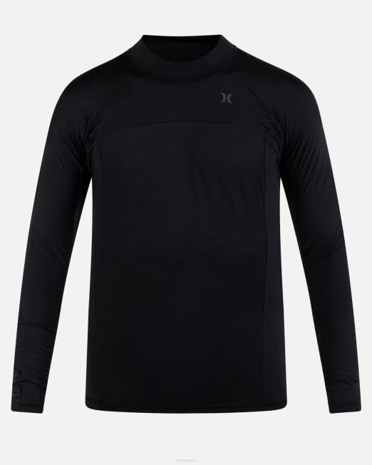 hombres Hurley negro kai lenny x chanel crossing paddle series manga larga ropa 8L2D263