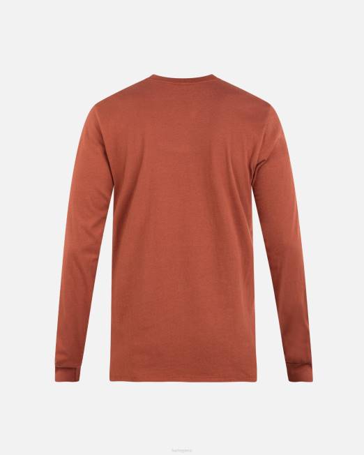 hombres Hurley óxido de sion Todos los días, el único icono de manga larga. ropa 8L2D326