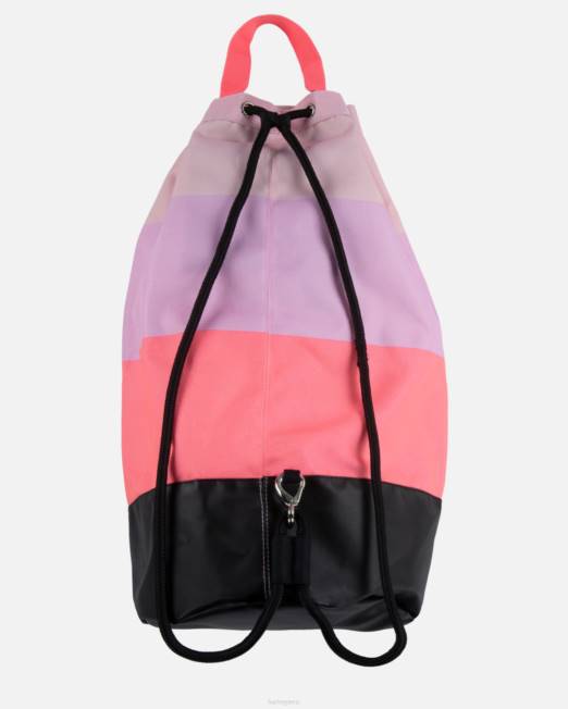 mujer Hurley hiper rosa bolsa de playa con cordón accesorios 8L2D605