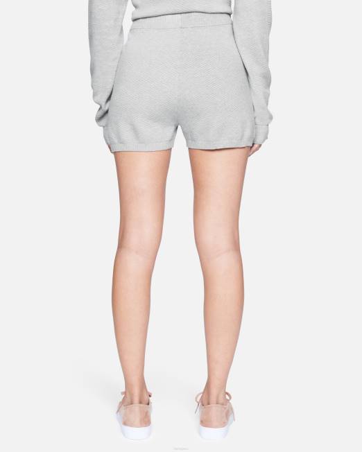 mujer Hurley cuero gris pantalones cortos de suéter mia ropa 8L2D588