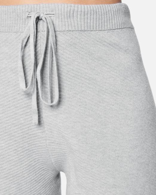 mujer Hurley cuero gris pantalones cortos de suéter mia ropa 8L2D588