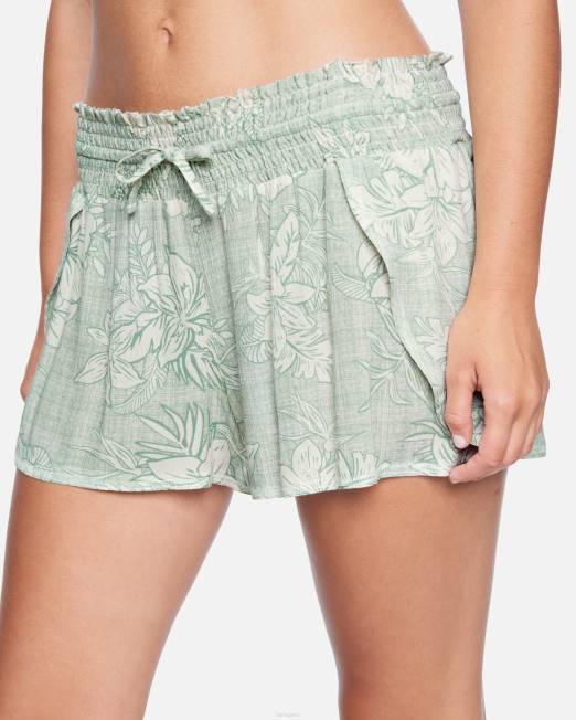 mujer Hurley lirio del pacifico shorts tejidos Weekender ropa 8L2D586