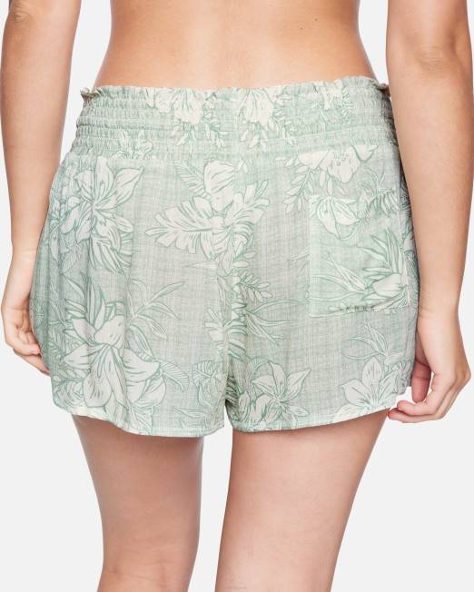 mujer Hurley lirio del pacifico shorts tejidos Weekender ropa 8L2D586
