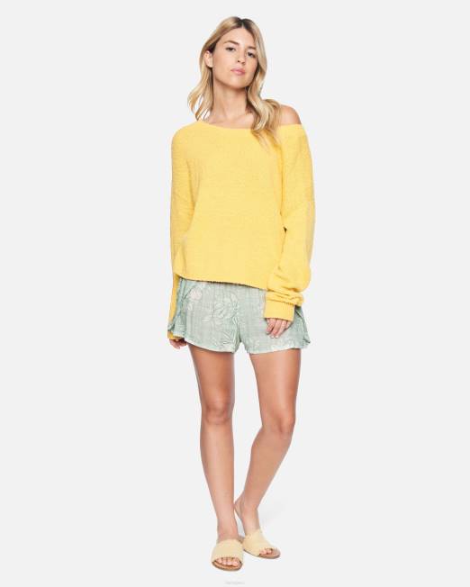 mujer Hurley lirio del pacifico shorts tejidos Weekender ropa 8L2D586